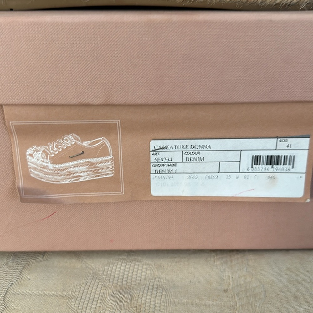 Miu Miu Denim Platform Espadrilles - image 7